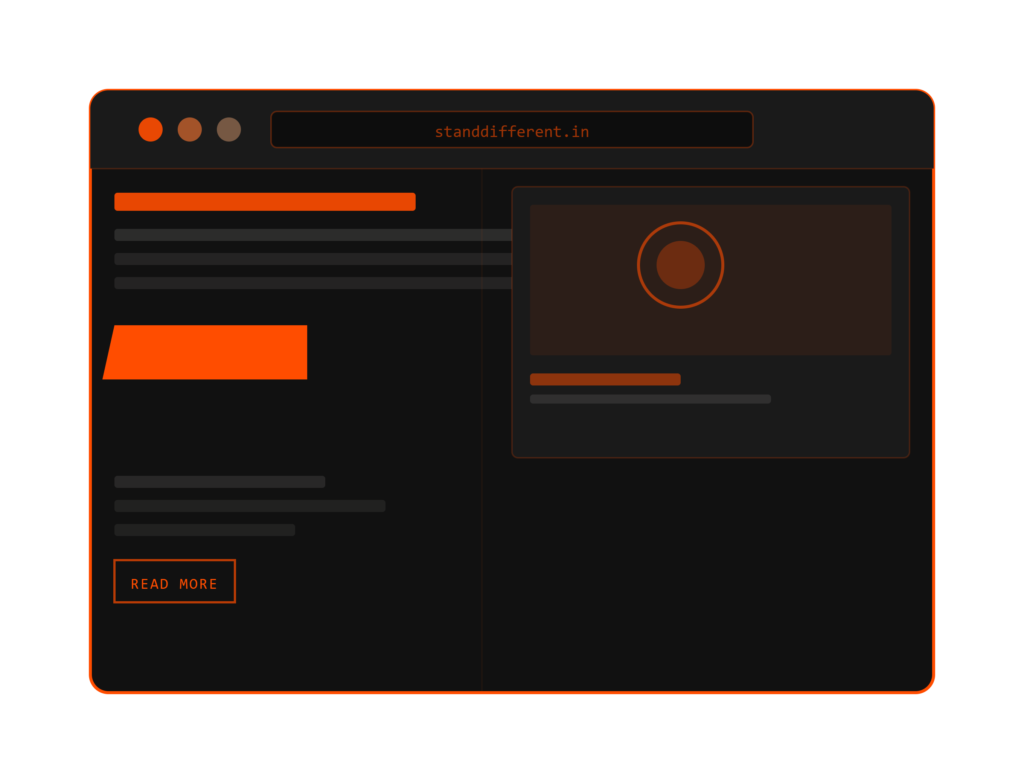 Stand Different Website Design & Development